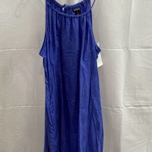 Patagonia Women's Cobalt Blue Sleeveless Halter Dress - Sz S